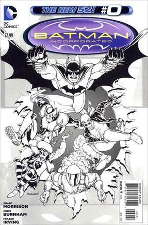 Batman Incorporated (2012) issue 0-E Chris Burnham 1:100 Black and White Cover