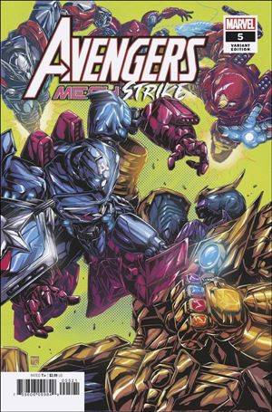 Avengers Mech Strike issue 5-B Takashi Okazaki Cover