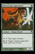 Magic the Gathering: Duel Decks: Phyrexia vs. the Coalition (Base Set) card 37 Thornscape Apprentice