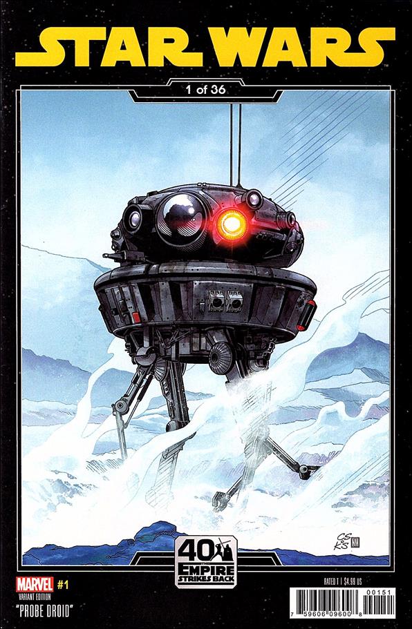 Star Wars (2020) issue 1-D Chris Sprouse Empire Strikes Back Cover