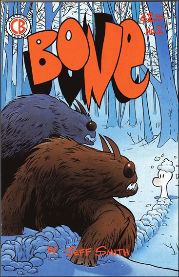 Bone (1991) issue 2-F Orange Logo (6th Printing)