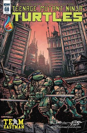 Teenage Mutant Ninja Turtles (2011) issue 68-D Comics & Ponies/Eastman Fan Club Cover