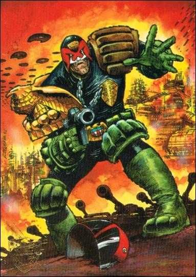Judge Dredd: The Epics (Legends Original Artwork Cards Subset) card 2 The Apocalypse War