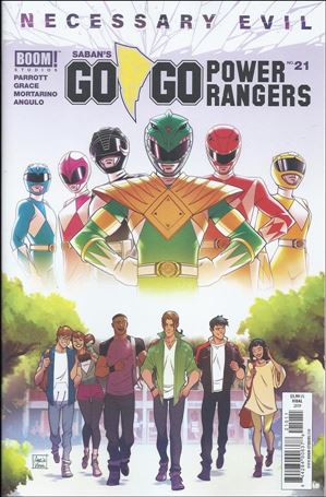 Saban's Go Go Power Rangers issue 21 Amelia Vidal Cover