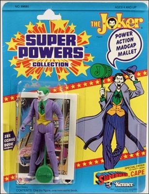 Super Powers Collection Action Figures (1984) figure 46 Joker - Wave 2 Re-Pack (Superman Cape Offer)