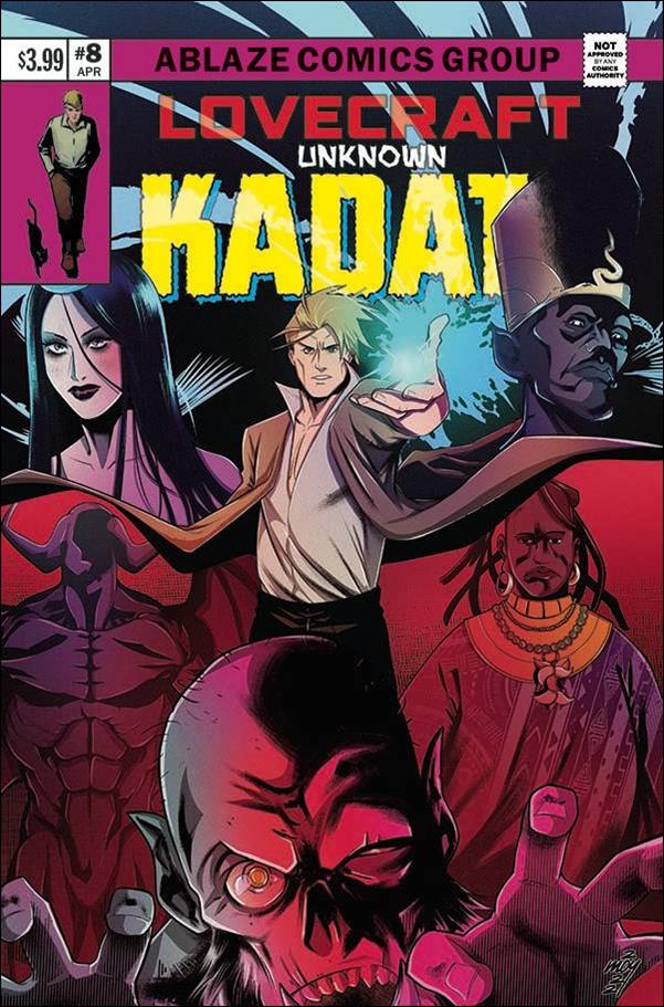 Lovecraft: Unknown Kadath issue 8-C Moy R Cover