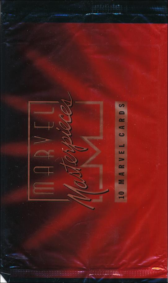 1995 Marvel Masterpieces card 2-F Red Pack