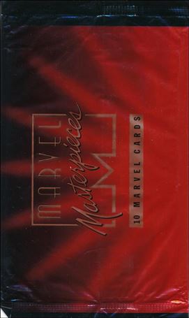 1995 Marvel Masterpieces card 2-F Red Pack