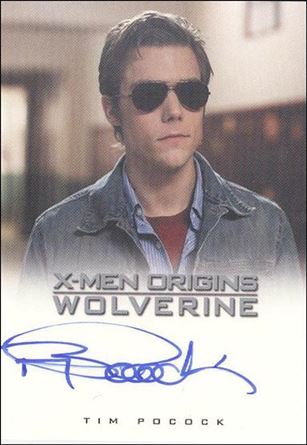 X-Men Origins: Wolverine (Autographs Subset) card nn14 Tim Pocock