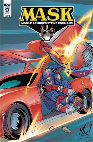 M.A.S.K.: Mobile Armored Strike Kommand issue 9-C Aurelio Mazzara Cover