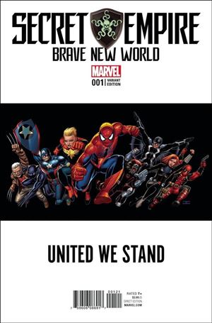 Secret Empire: Brave New World issue 1-B John Cassaday 1:10 Cover
