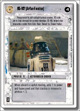 Star Wars: Hoth Revised (Base Set) card 87 R5-M2 (Arfive-Emmtoo)