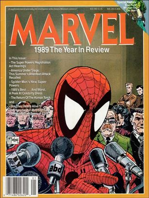 Marvel Year in Review Cover Image 1