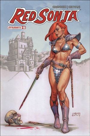Red Sonja (2023) issue 15-C Joseph Michael Linsner Cardstock Cover