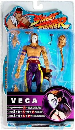Street Fighter (Round 2) figure 5 Vega (Purple)