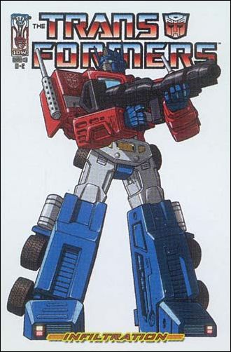 Transformers: Infiltration issue 6-G Guido Guidi "Optimus Prime" Cover 1:75