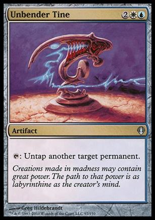 Magic the Gathering: Archenemy (Base Set) card 97 Unbender Tine