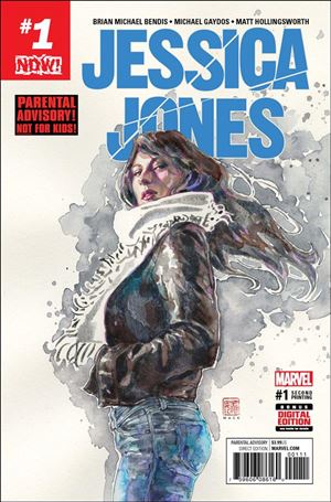 Jessica Jones (2016) issue 1-J David Mack Cover (2nd Printing)