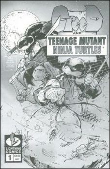 CreeD/Teenage Mutant Ninja Turtles issue 1-D Platinum Cover 1/2000