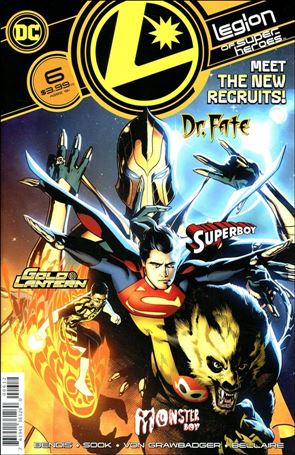 Legion of Super-Heroes (2020) issue 6-C Ryan Sook Cover (2nd Printing)