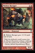 Magic The Gathering: Zendikar (Base Set) card 138 Molten Ravenger