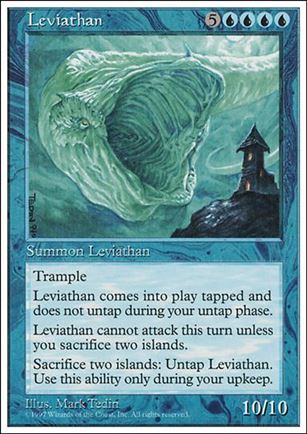 Magic the Gathering: 5th Edition (Base Set) card 98 Leviathan