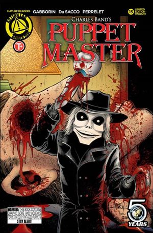 Puppet Master (2015) issue 15-C Andrew Magnum Kill Cover 1/1500