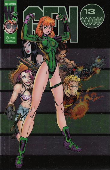 Gen13 (1994) issue 1-G Spec Edition "Flex" Chromium Cover