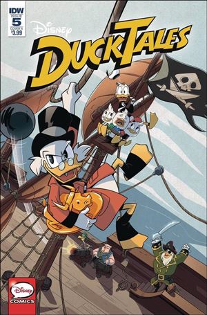 Ducktales (2017) issue 5 Marco Ghiglione Cover