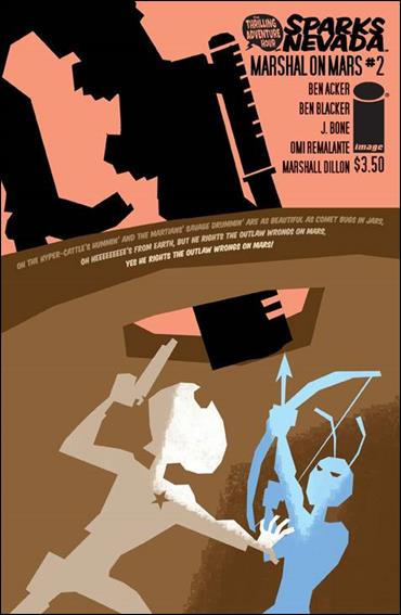 Thrilling Adventure Hour Presents Sparks Nevada, Marshal on Mars issue 2 J. Bone Cover