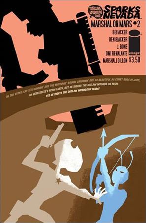 Thrilling Adventure Hour Presents Sparks Nevada, Marshal on Mars issue 2 J. Bone Cover