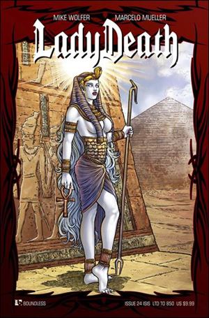 Lady Death (2010) issue 24-K Isis Cover 1/850
