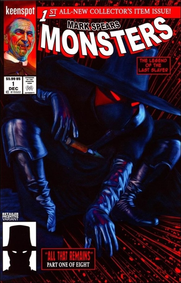 Mark Spears Monsters issue 1-S Mark Spears Homage 1:25 Cover (4th Printing)