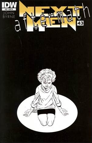 Next Men: Aftermath issue 43-B John Byrne Sketch Cover