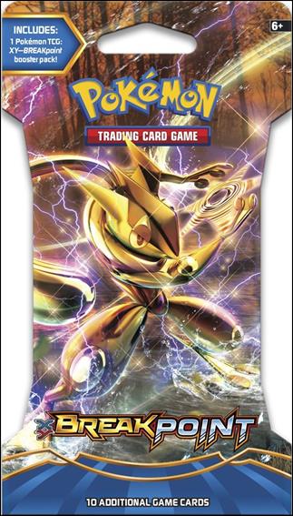 Pokemon XY: BREAKpoint card 2-B Greninja BREAK Sleeved Booster Pack