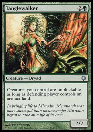 Magic the Gathering: Darksteel (Base Set) card 86 Tanglewalker