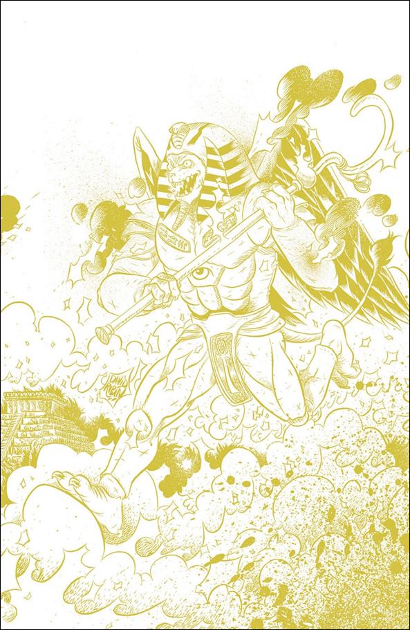 Mighty Morphin Power Rangers issue 4-F David Rubin 1:100 Foil Cover