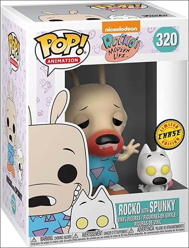 POP! Animation figure 320-B Rocko with Spunky (Sick) Chase