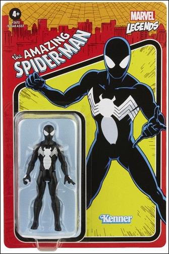 Marvel Legends Retro (3.75 inch Series) figure 19 Spider-Man Black Costume