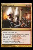 Magic the Gathering: Return to Ravnica (Base Set) card 166 Havoc Festival
