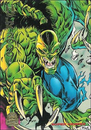 Marvel Universe: Series 5 (Base Set) card 176 Hulk 2099