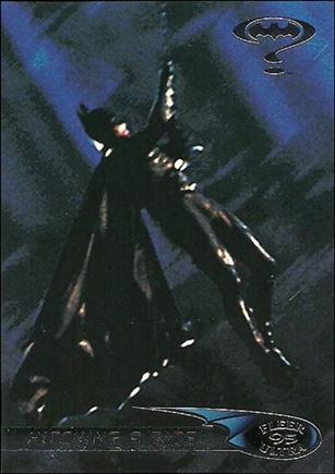 Batman Forever Fleer Ultra (Base Set) card 42 Hitching a Ride