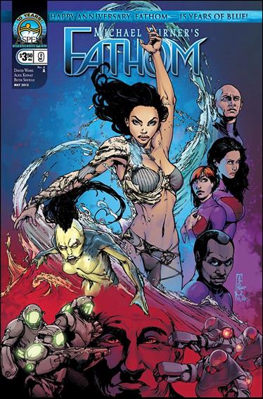 Michael Turner's Fathom (2011) issue 9 Alex Konat Cover