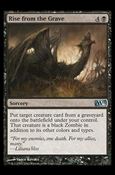 Magic the Gathering: 2013 Core Set (Base Set) card 107 Rise from the Grave