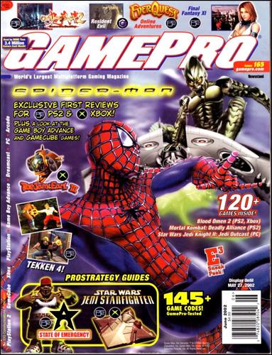 GamePro issue 165 Newsstand Edition