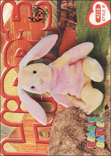 Beanie Babies Series 4 (Artist Proof Parallel Base Set) card 194 Hippie