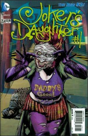 Batman: The Dark Knight (2011/11) issue 23.4 Joker's Daughter 3D Cover