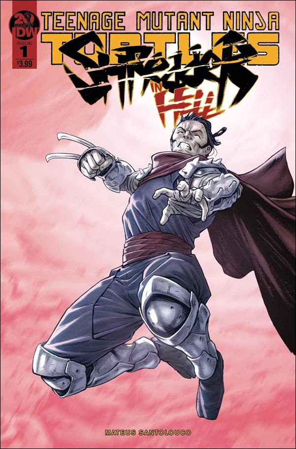 Teenage Mutant Ninja Turtles: Shredder in Hell issue 1-D Mateus Santolouco Second Print Cover