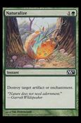 Magic the Gathering: 2011 Core Set (Base Set) card 186 Naturalize