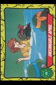 Teenage Mutant Ninja Turtles: Series 1 (Base Set) card 49 Unsinkable April